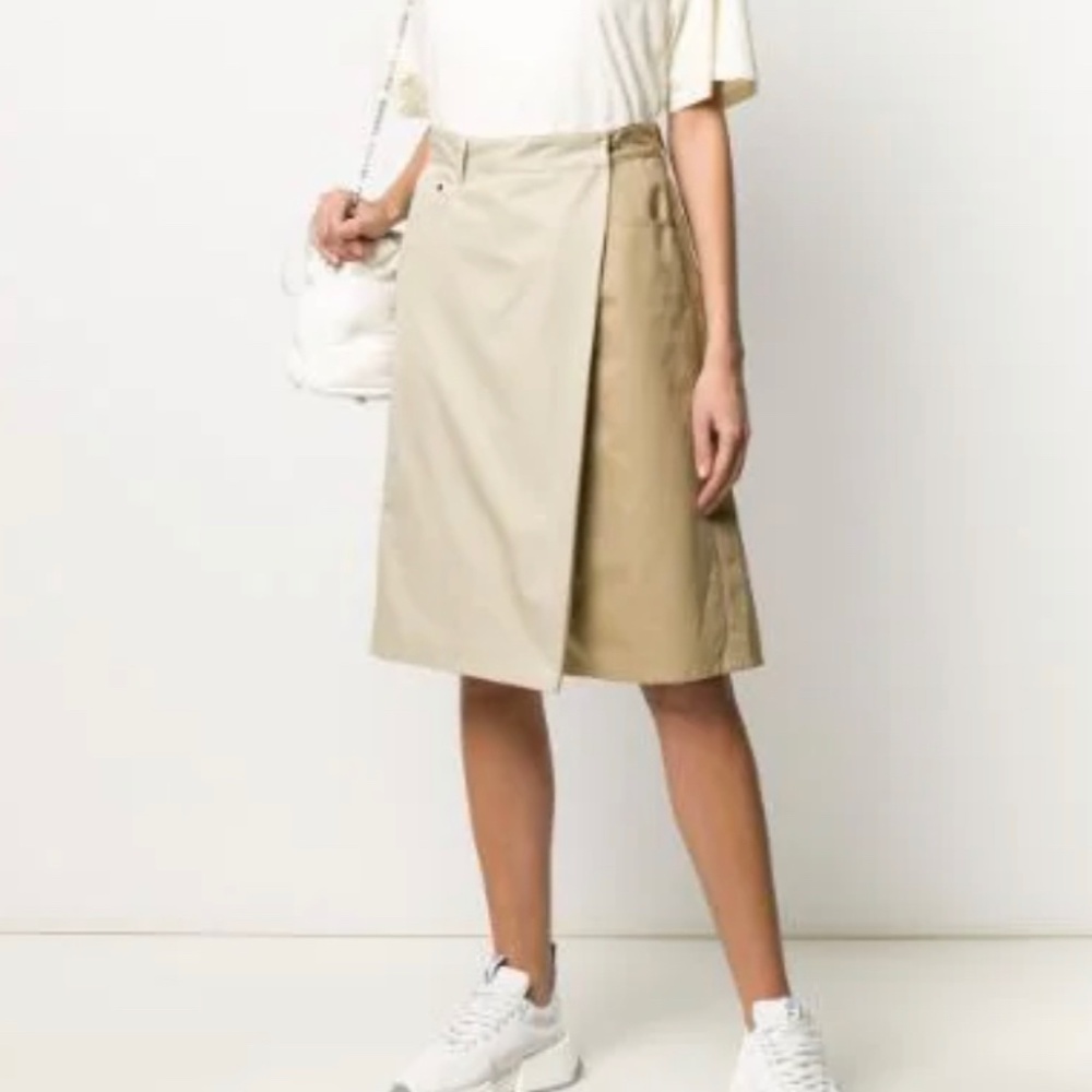 MM6 by Maison Margiela Khaki Skirt / Shorts